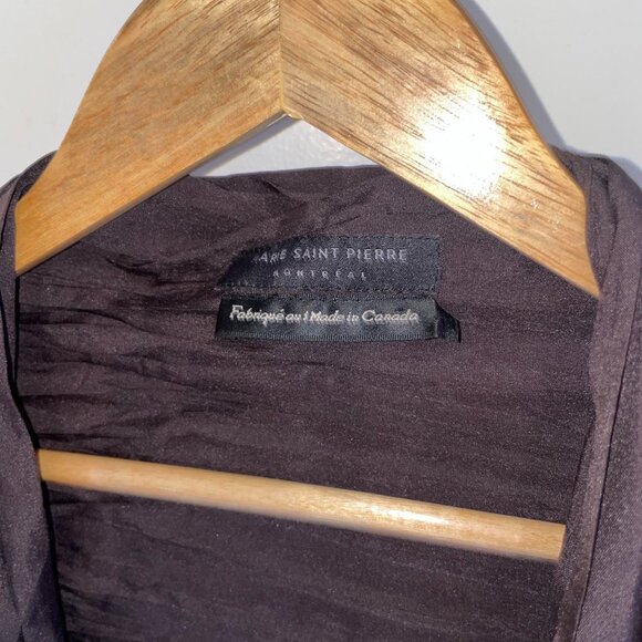 Marie Saint Pierre Vintage Tie Cardigan Top - Picture 2 of 4